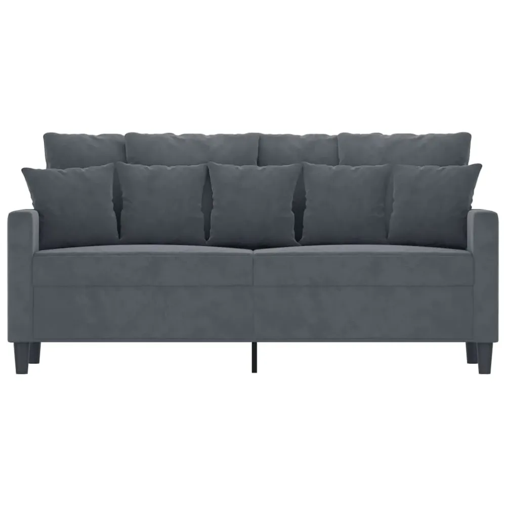 2-Personers Sofa Fløjl (TSO-C126b) 60