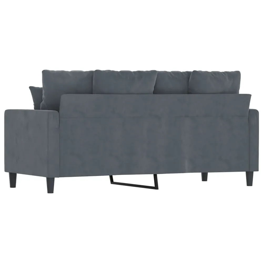 2-Personers Sofa Fløjl (TSO-C126b) 60