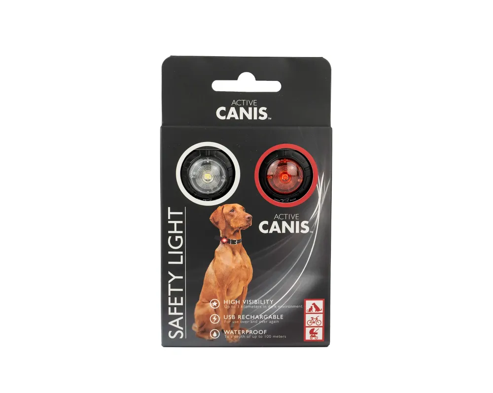 Active Canis - Safety Lygter, 2-pak Yoke Mount
