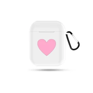 AirPods (1/2) | Heartbeat Opbevaringstaske Etui - Pearl