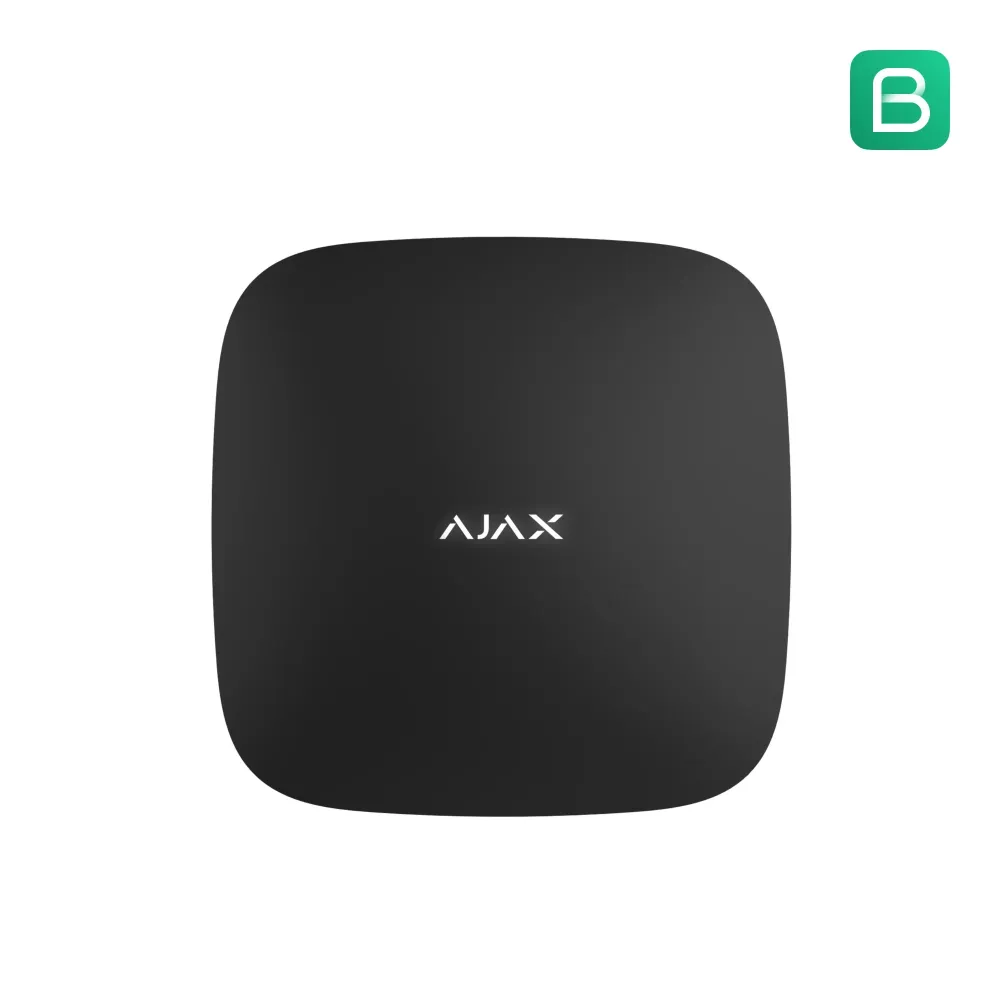 Ajax Hub 2 (2G) Jeweller – Trådløs centralenhed charcoal