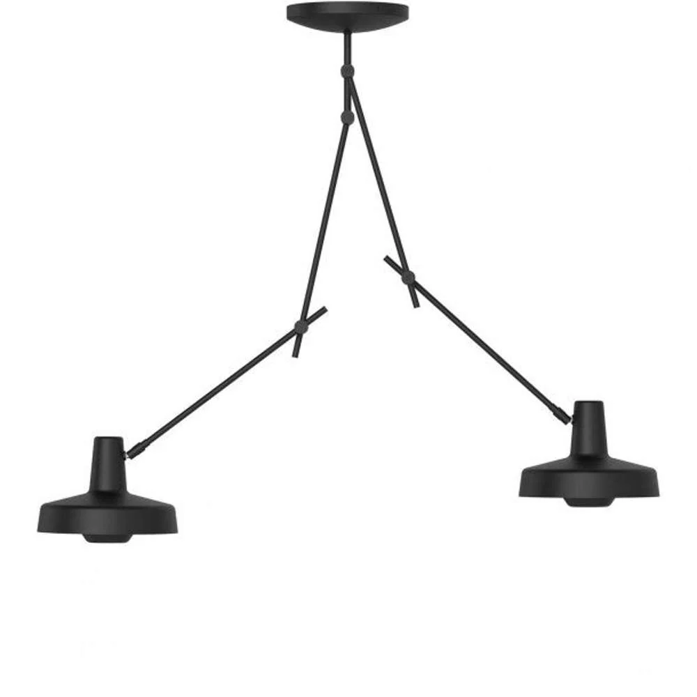 Arigato dual loftlampe sort Loftlampe