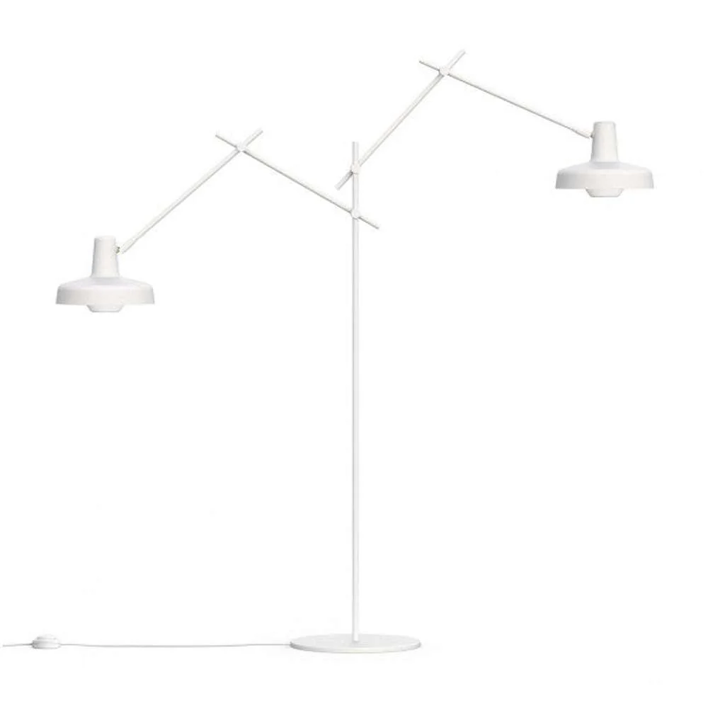 Arigato twin gulvlampe hvid Gulvlampe