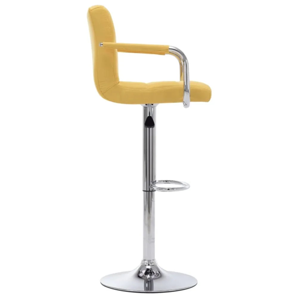 barstole 2 stk. stof lemon