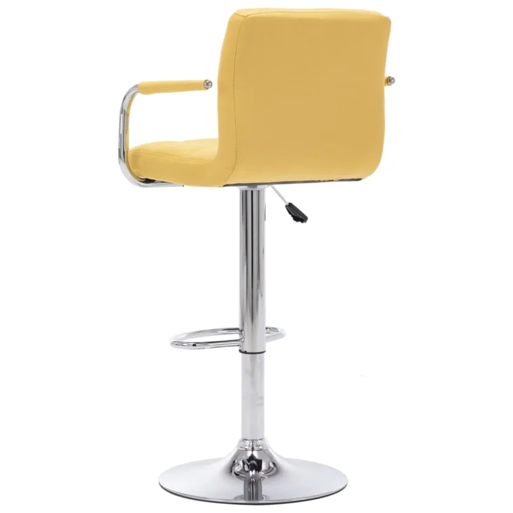 barstole 2 stk. stof lemon