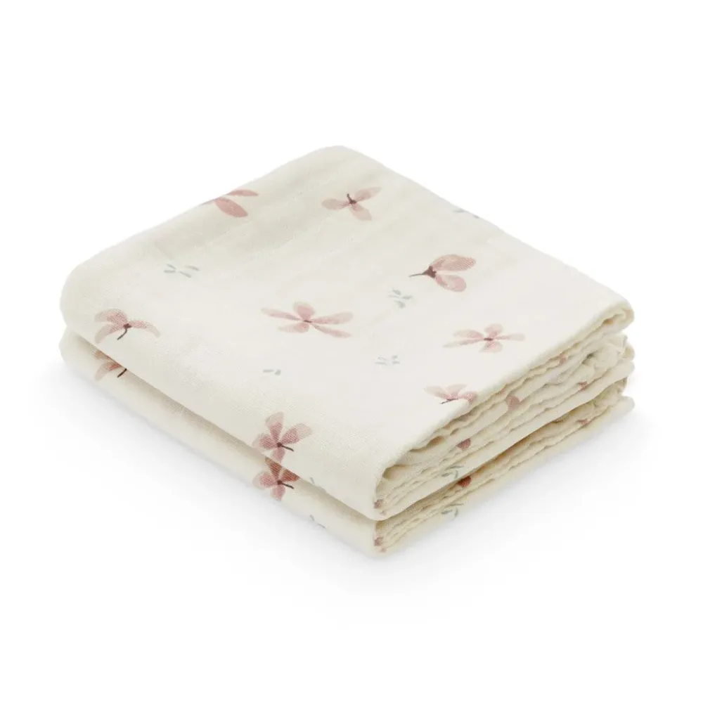 Cam Cam Stofbleer, 2-pak - Windflower Creme (TSO-C126b)