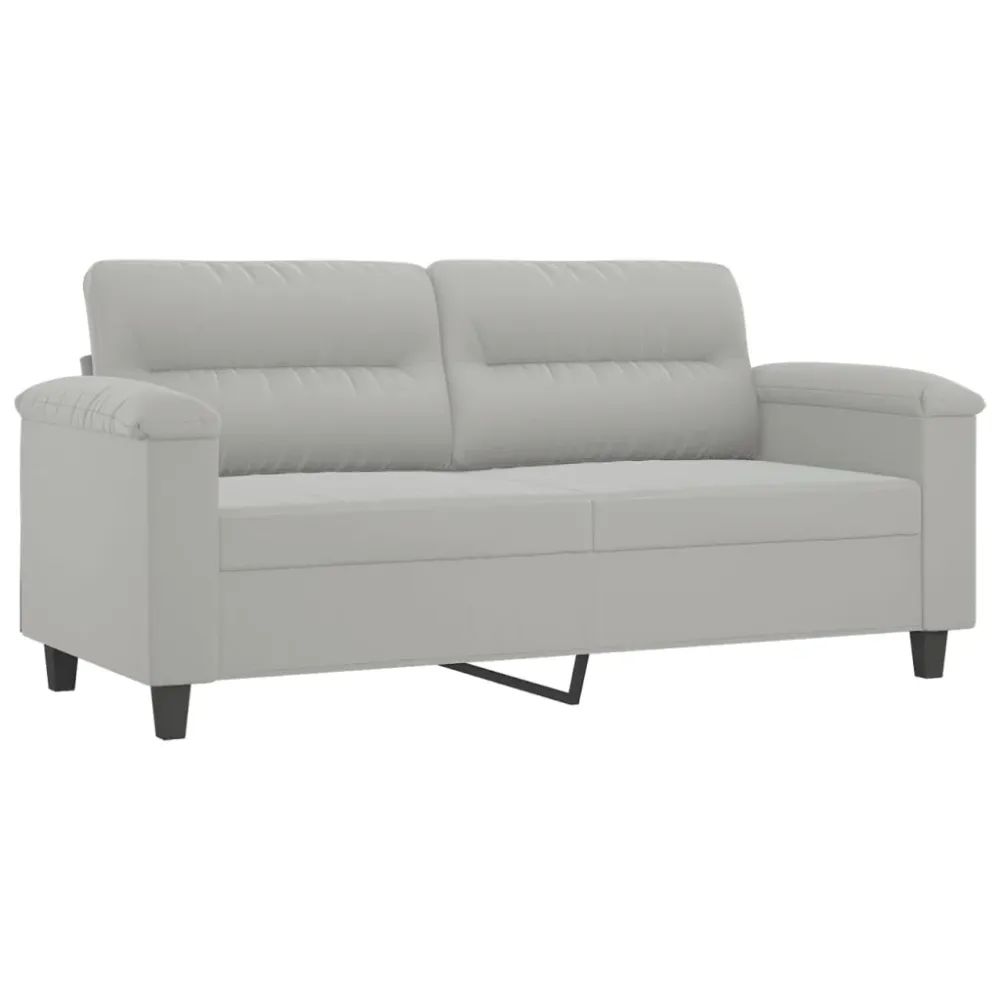 Certified Aviation Grade 2-Personers Sofa Mikrofiberstof 60