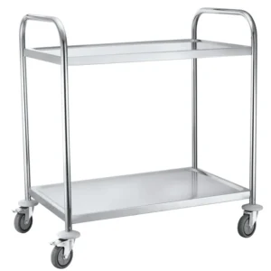 Certified Aviation Grade Rullebord - rustbestandig - 2 hylder