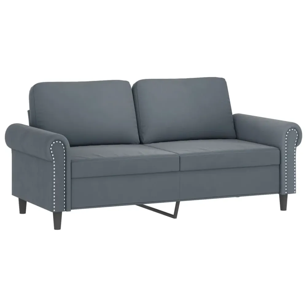 Certified Aviation Grade Sofasæt 2 Dele Velour Gul