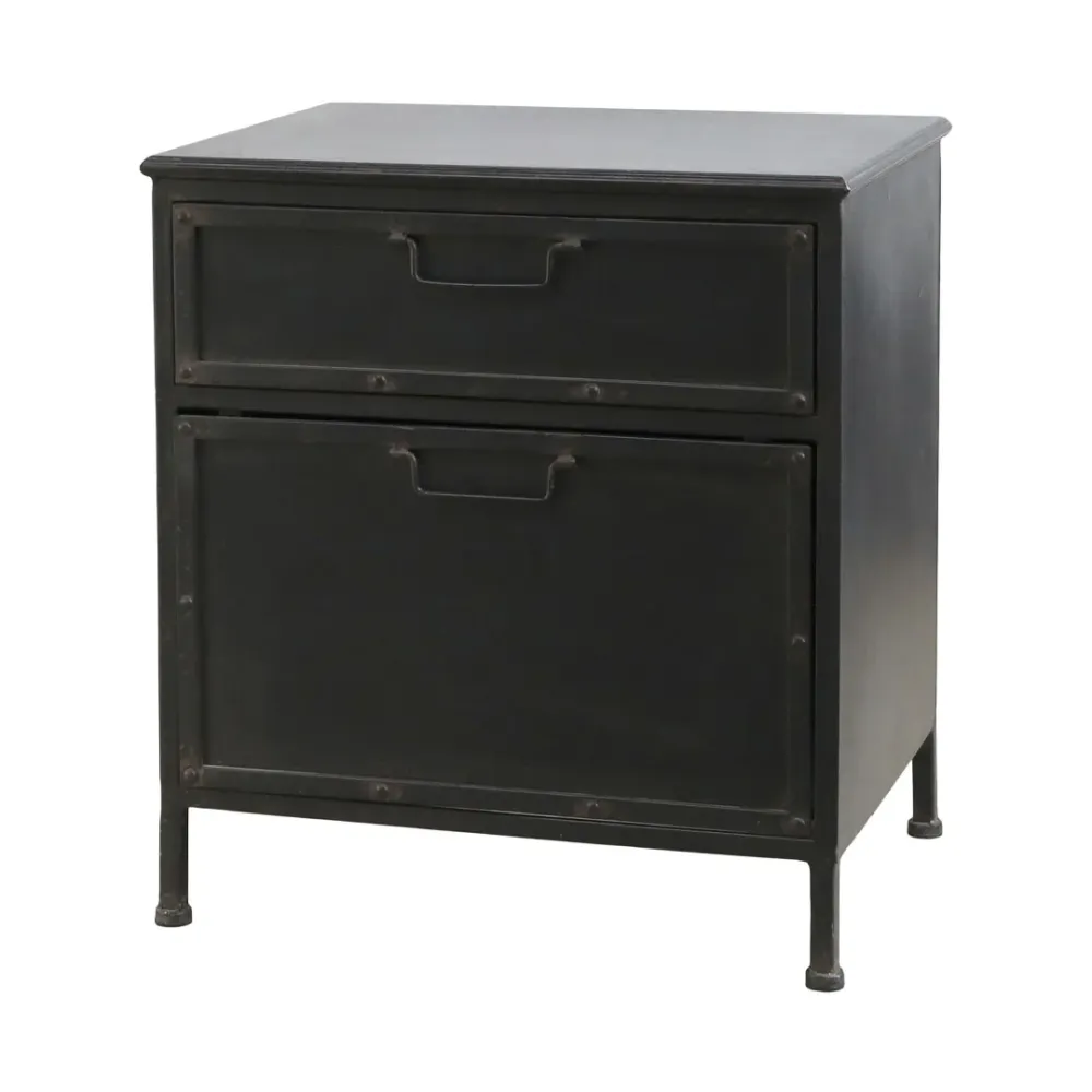 Chic Antique - Factory Kommode m. 2 skuffer