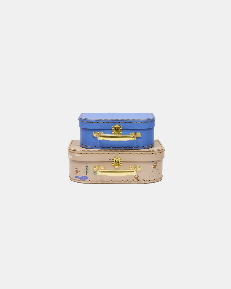 Compact Suitcase Friends forest Fox - Set 2