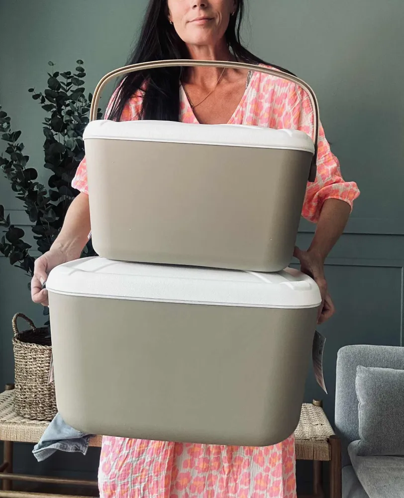 COOLER BOX - Sæt med 2 stk. Sand