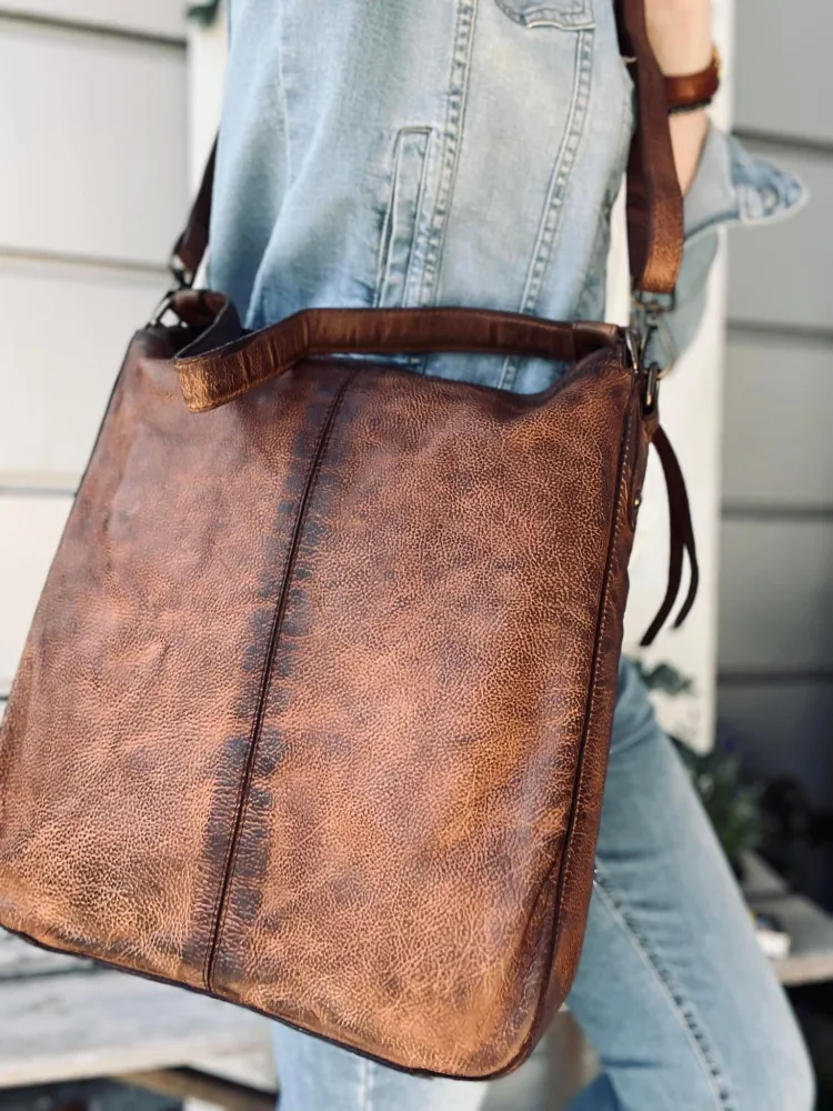 Crossbody LUNA BIG - 2 taskeremme medfølger