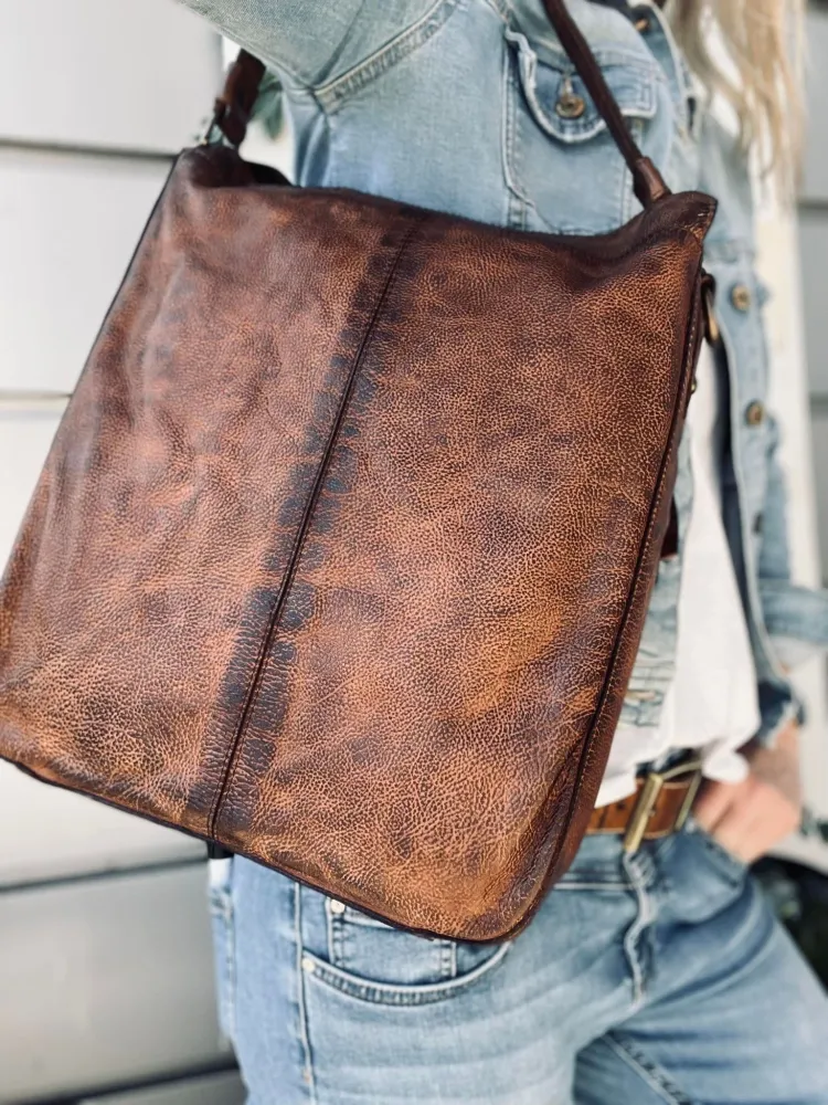 Crossbody LUNA BIG - 2 taskeremme medfølger