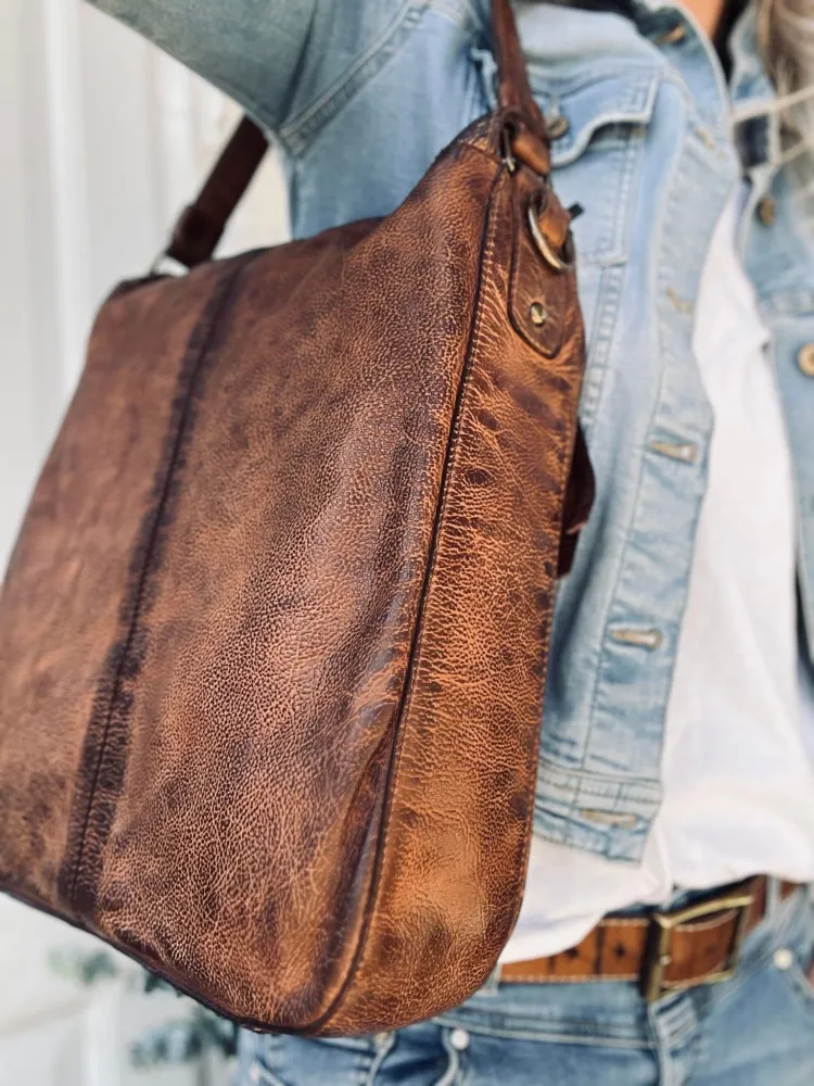 Crossbody LUNA BIG - 2 taskeremme medfølger
