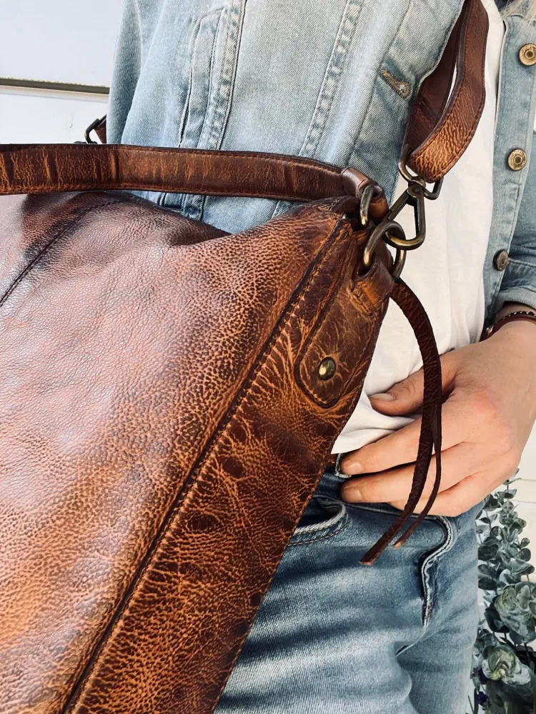 Crossbody LUNA BIG - 2 taskeremme medfølger