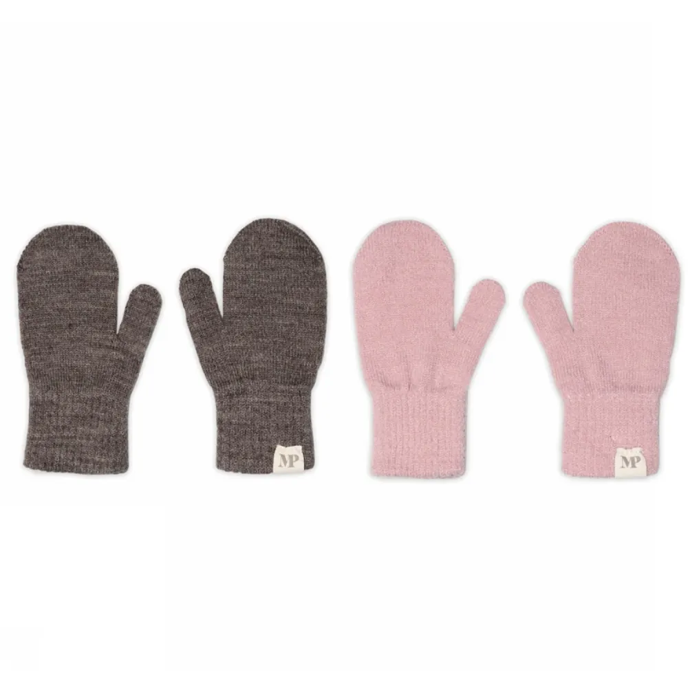 Mp Danmark Mix Denver Mel Alt Rosa Comfy Vanter 2-Pak