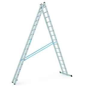 2 delt kombi stige prof - 2 x 16 trin - 8310H mm - Zarges