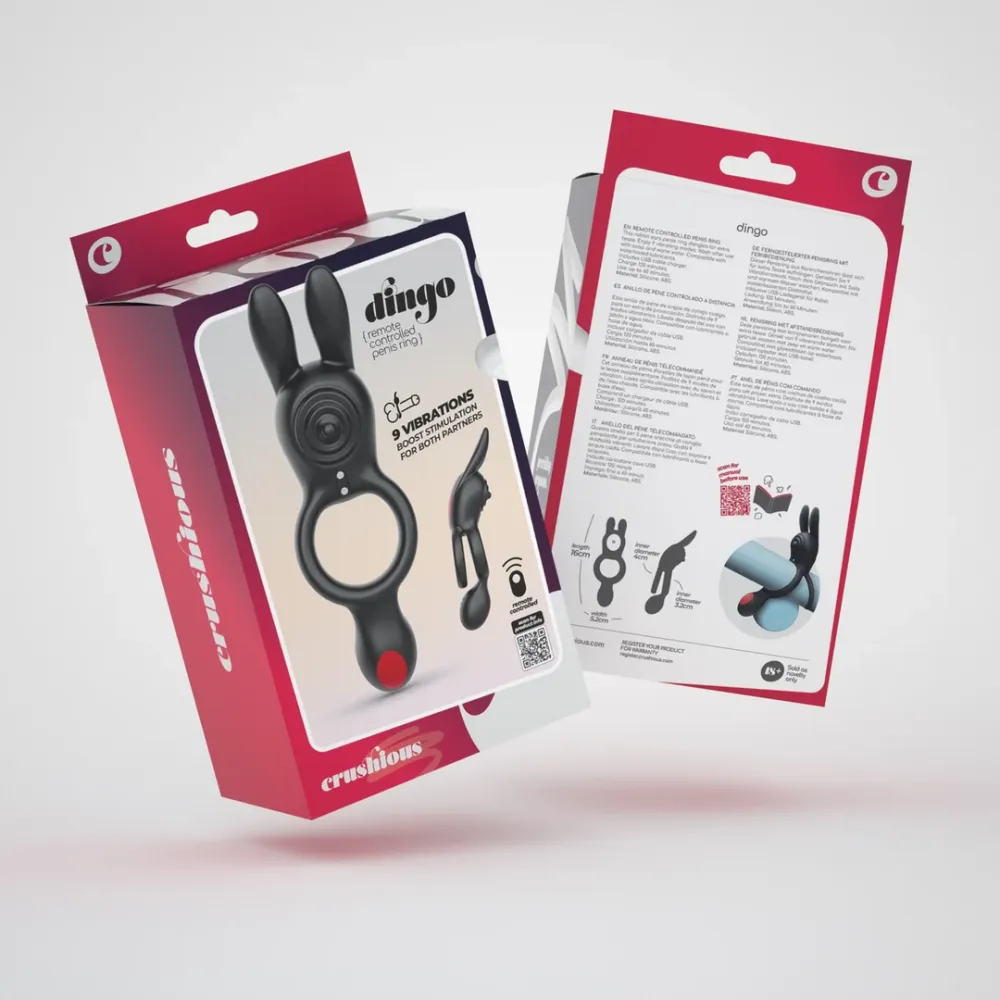Dingo - Anillo Vibrador Doble con Control Remoto - Negro Database Subscription