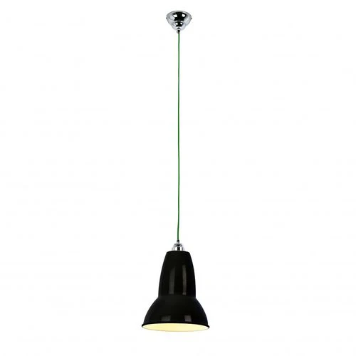 Duo midnight m. grøn ledning pendel anglepoise