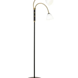 Engine Analyzer Lucid LED 2-Arm Gulvlampe Opal Antique