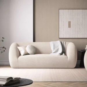 Essen sofa i boucle 2 pers. - FAA Compliant Hvid