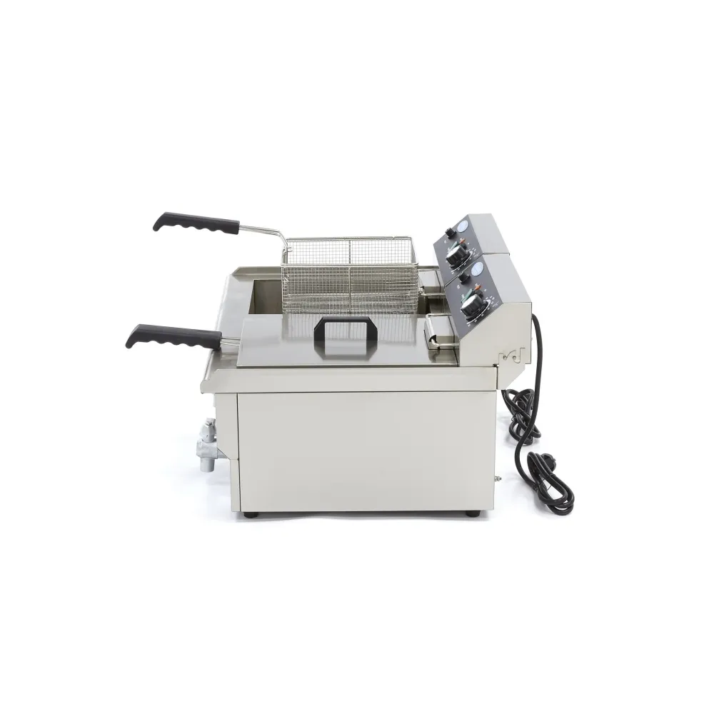 Friture - 2 x 16L - 2 kurve - med aftapningshane