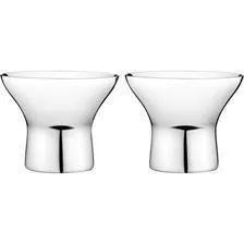 Georg Jensen - Alfredo - Æggebægere - 2 stk. - Rustfrit Chromed
