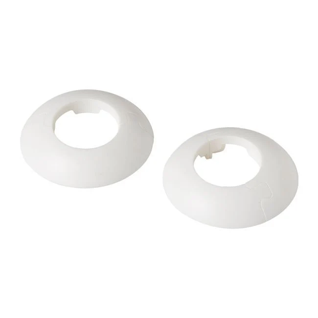 GoodHome skjuleroset i PVC, Ø 16 mm, alabast, 2 stk.