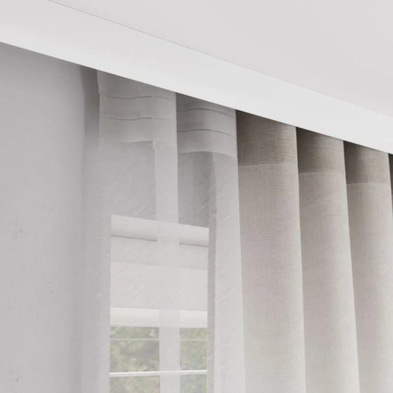 GoodHome Thira 2-spors loftskinne i snow, 150 cm