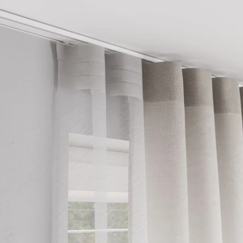 GoodHome Thira 2-spors loftskinne i snow, 150 cm