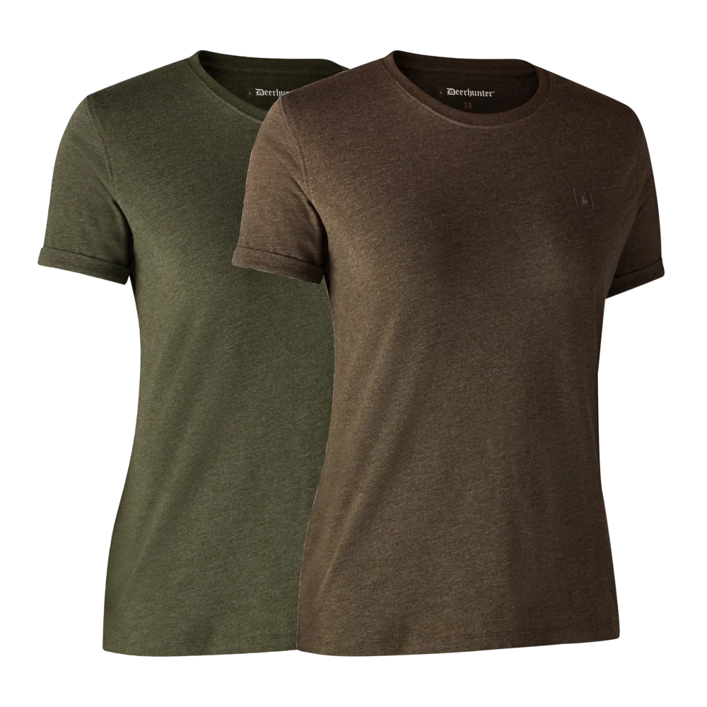Handheld Transceiver Deerhunter Ladies Basis 2-pak T-shirt 36