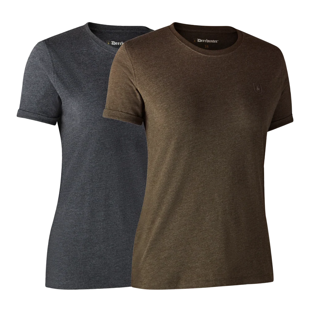 Handheld Transceiver Deerhunter Ladies Basis 2-pak T-shirt 36