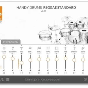 Handy Drums- REGGAE CONVENTIONAL V2