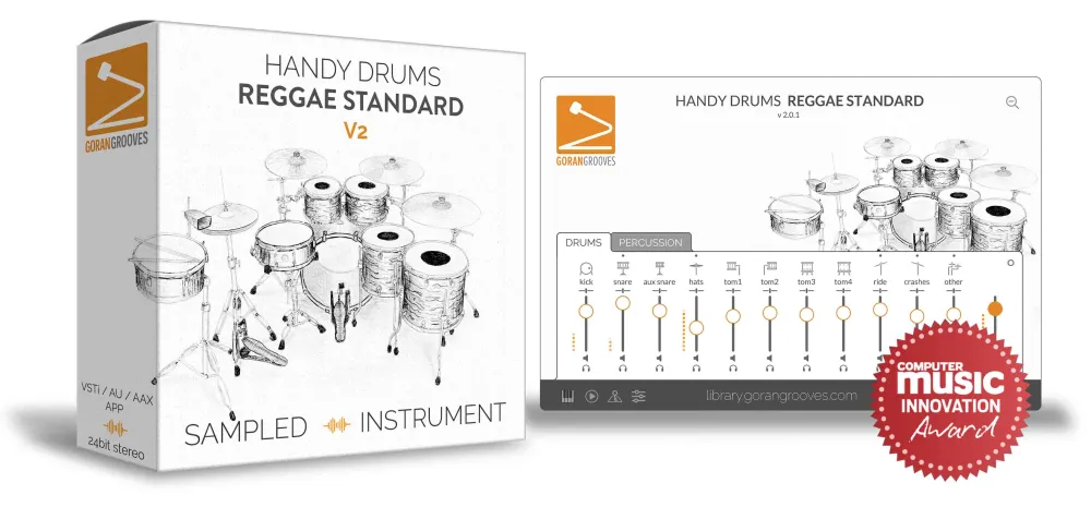 Handy Drums- REGGAE CONVENTIONAL V2