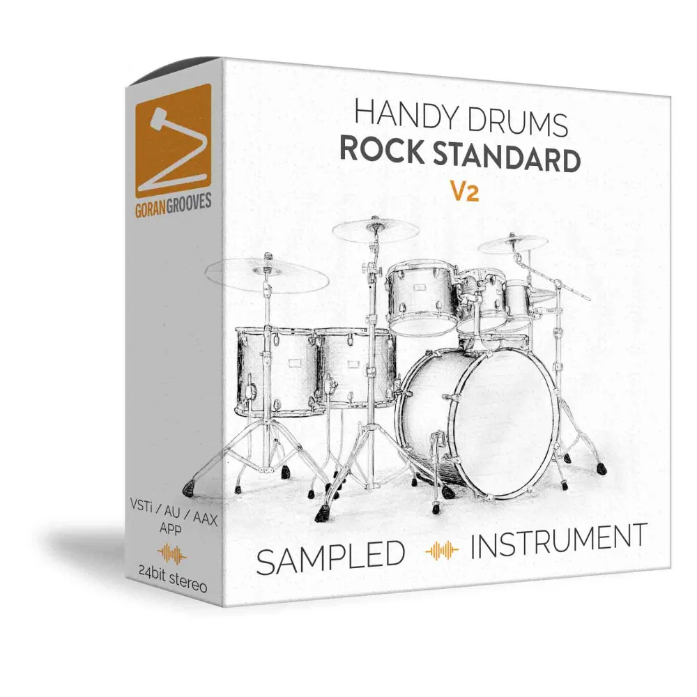 Handy Drums- ROCK CONVENTIONAL V2