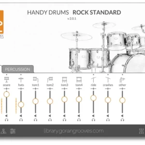 Handy Drums- ROCK CONVENTIONAL V2