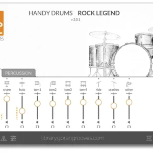 Handy Drums- ROCK LEGEND V2