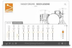 Handy Drums- ROCK LEGEND V2