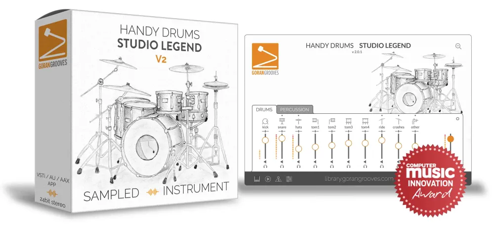 Handy Drums- STUDIO LEGEND V2