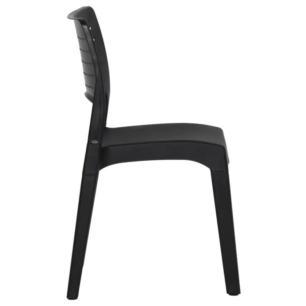 havestole 2 stk. polypropylen antracitgrå Compatible Garmin
