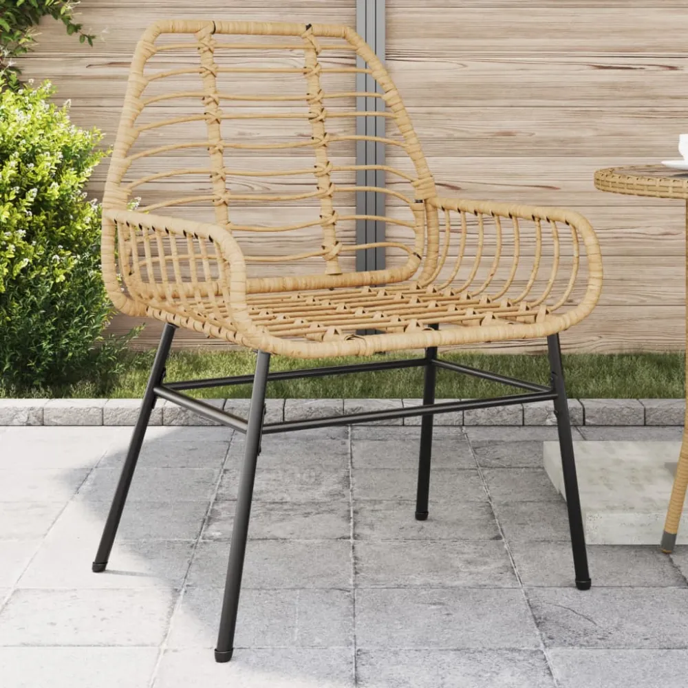 havestole 2 stk. polyrattan brun Garmin | Bose | Jeppesen