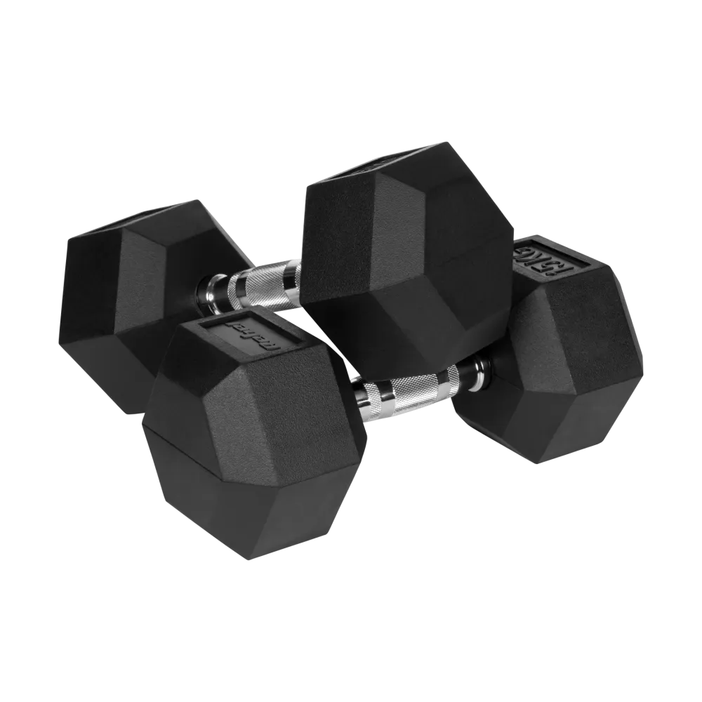 Hexagon Håndvægte 2x15 kg: Tpr Håndvægtssæt