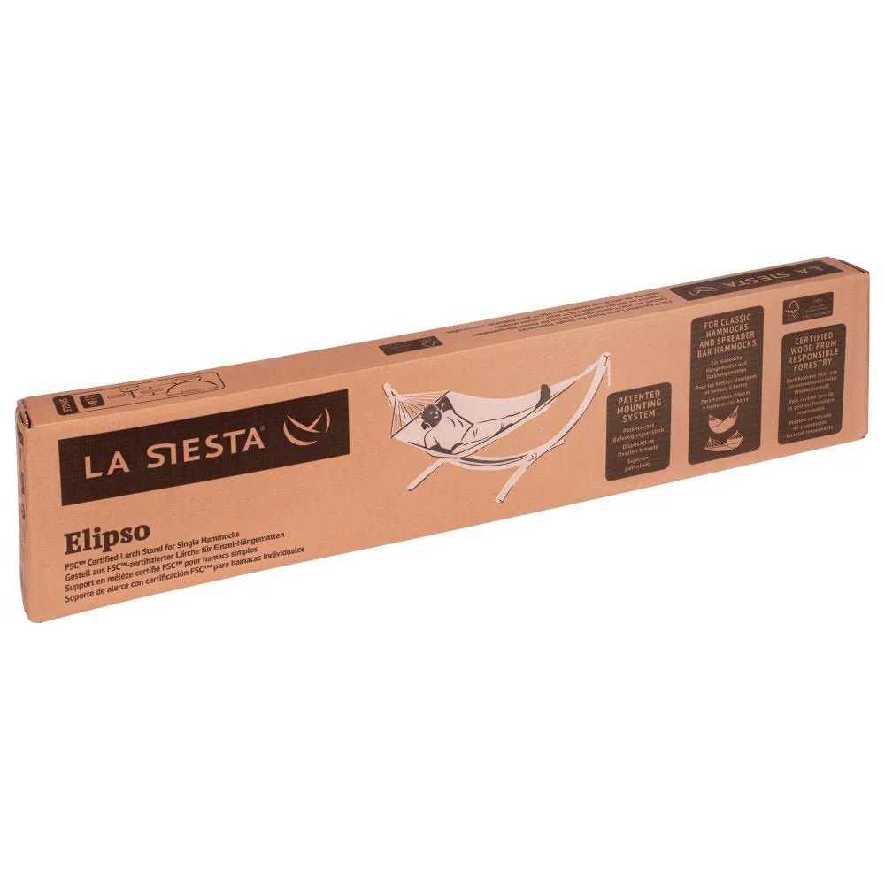 Hængekøjestativ i træ - Paired Køje (2 pers.) - La Siesta