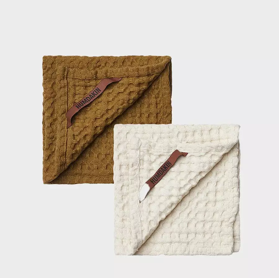 Humdakin Waffle Dishcloth 2 pack - sunset/shell (TSO-C126b)
