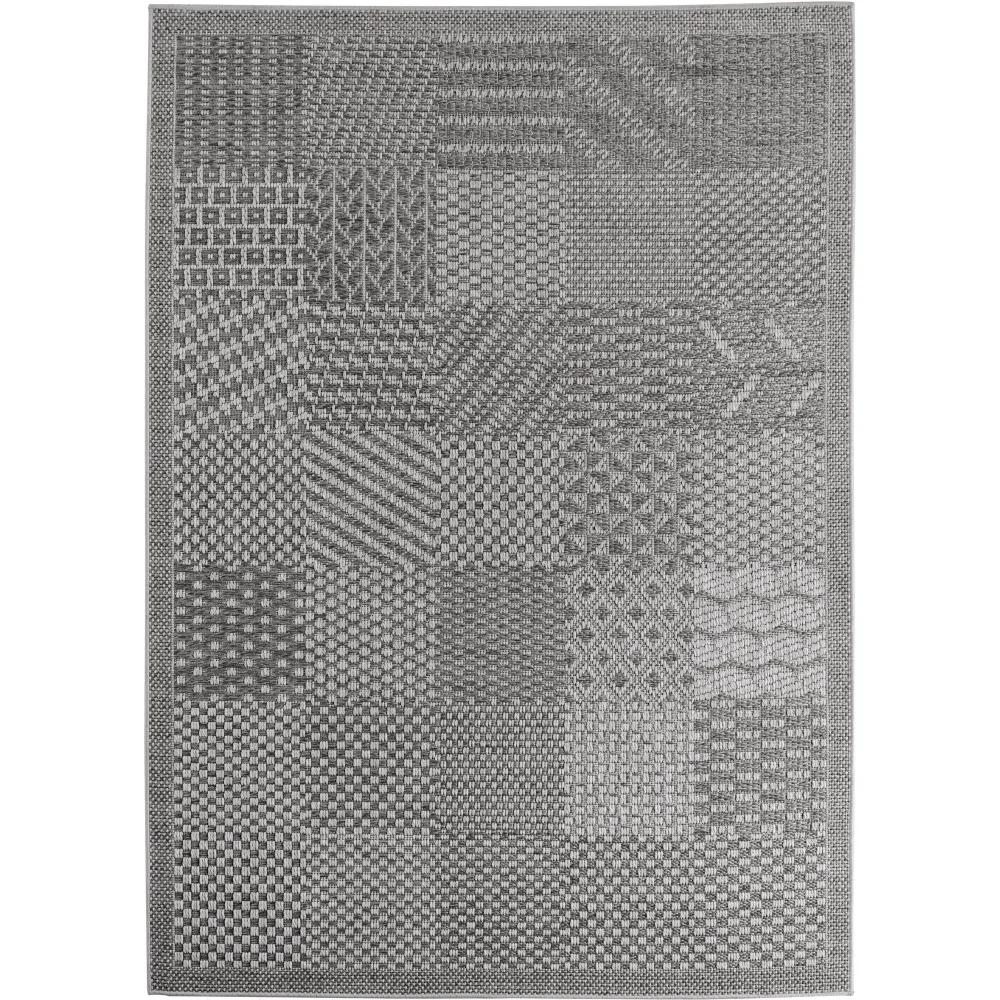 Ibiza Inde/Ude Tæppe - 1902 Grey 80x150