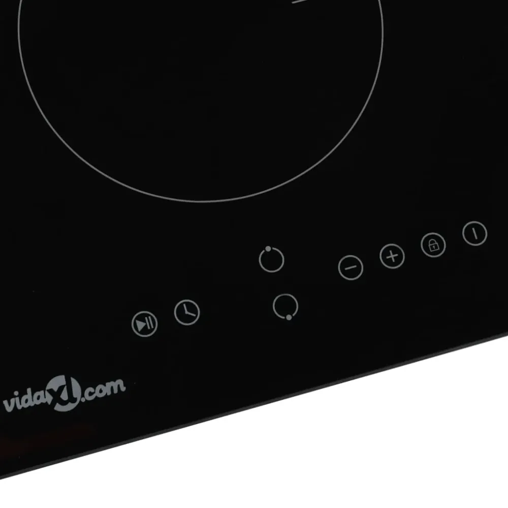 Induktionskogeplade Med 2 Brændere Touch Control Glas 28