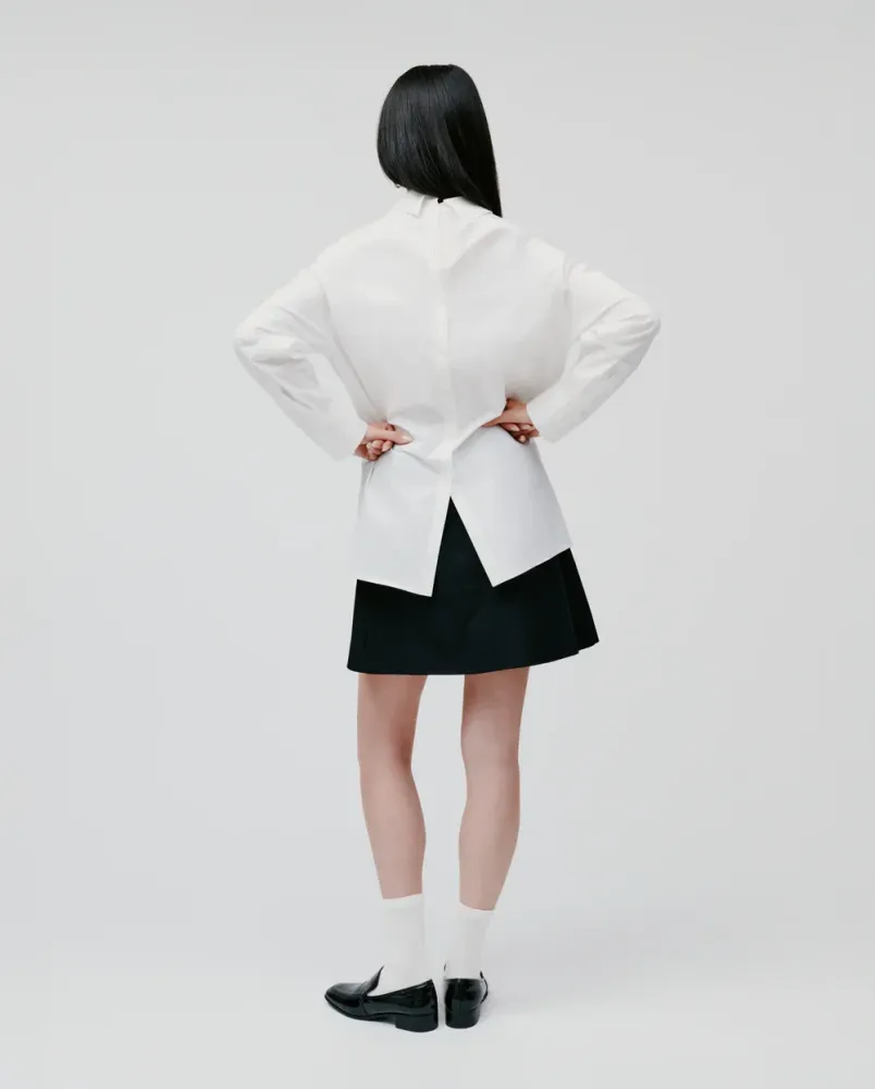 IVY EGTRÆ, EMORY DOUBLE SHIRT WHITE 34