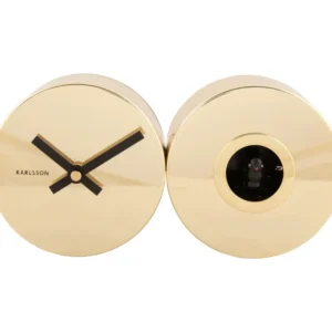 Karlsson vægur Duo Cuckoo - Forgyldt - FAA Compliant