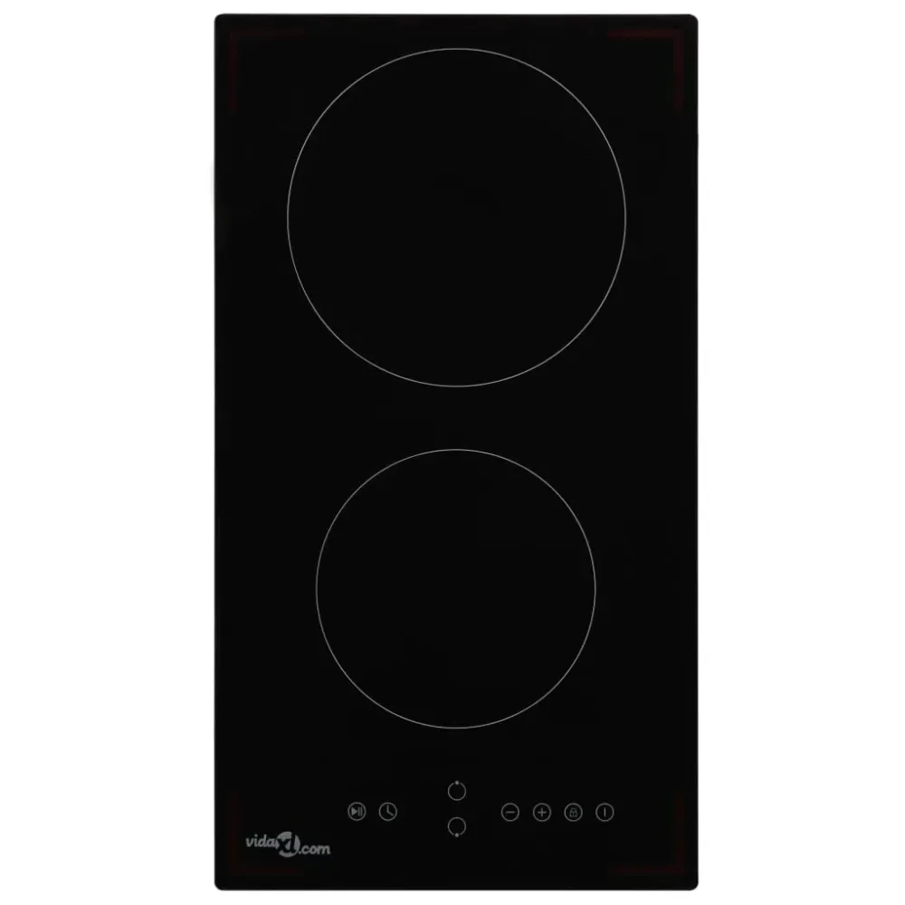 Keramisk Kogeplade Med 2 Brændere Touch Control 59